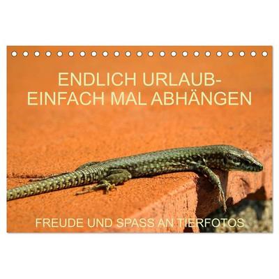 Freude und Spaß an Tierfotos (Tischkalender 2026 DIN A5 quer), CALVENDO Monatskalender