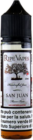 Ripe Vapes San Juan Liquido Shot 20ml Tabacco Sigaro