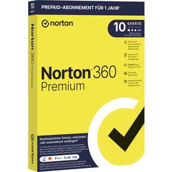 Norton Norton™ 360 Premium 75GB GE 1 USER 10 DEVICE 12MO Jahreslizenz, 10 Lizenzen Windows, Mac, Android Antivirus 21394925