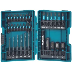 makita Bohrer- und Bit-Set B-66896 33-teilig