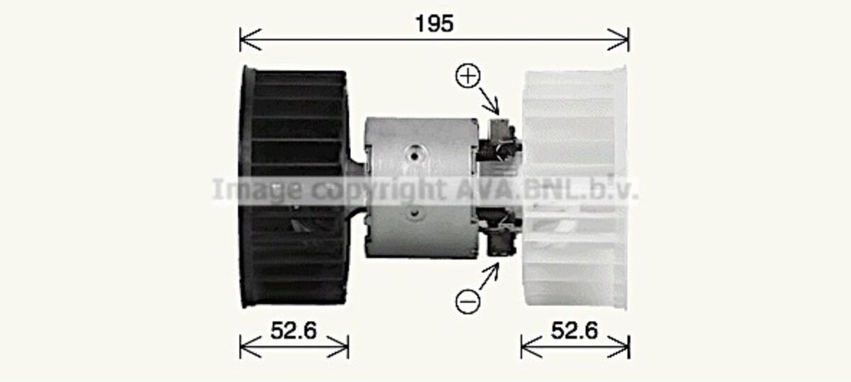 Ava Cooling Ventilatore interno BW8610