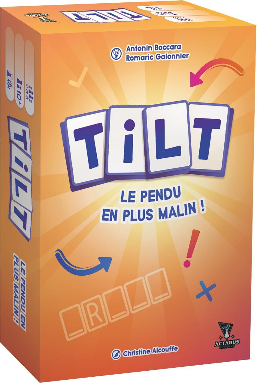 Asmodee Tilt Actarus Coöperatief Woordspel Bordspel