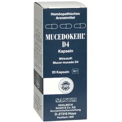 Mucedokehl D 4 Kapseln 20 St