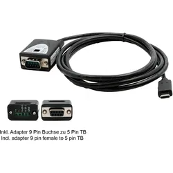 EXSYS EX-2346IS - USB 2.0 Konverter, C auf RS-422/485, ESD+Optical Isolation, 1,8