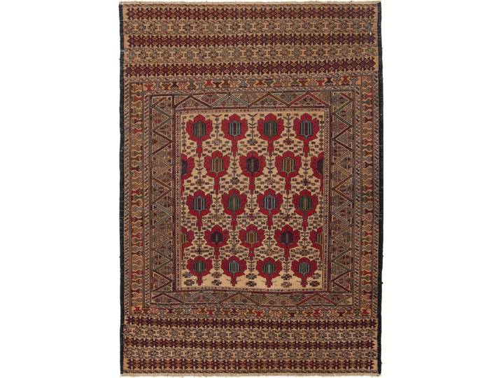 Pakistan Teppich 93x139 Handgeknüpft Orientteppich Wolle