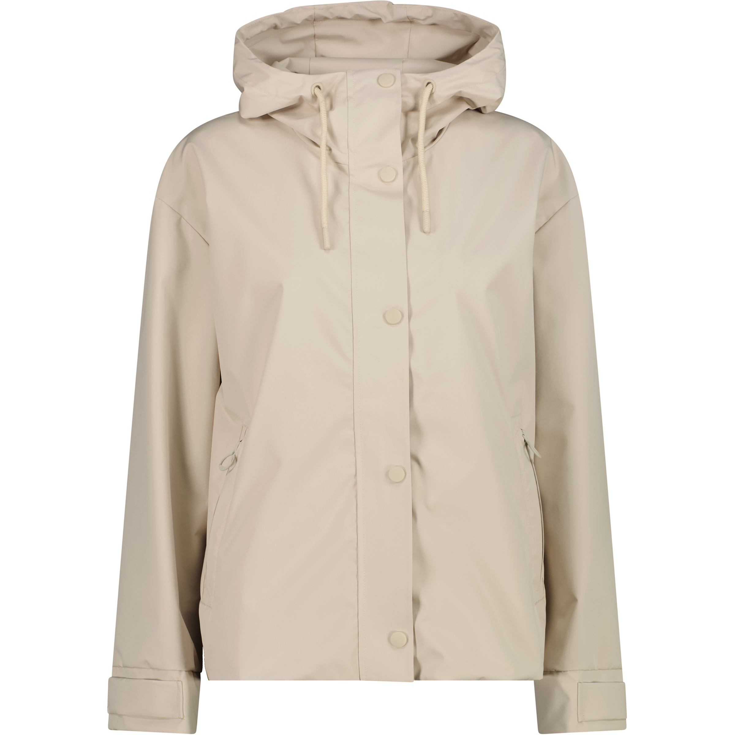 CMP Damen Regenjacke beige Größe M Lifestyle Wasserabweisend