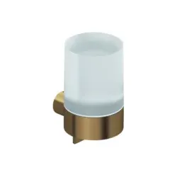 Kludi VELA R Glas-Seifenspender 58976N1 Brushed Bronze