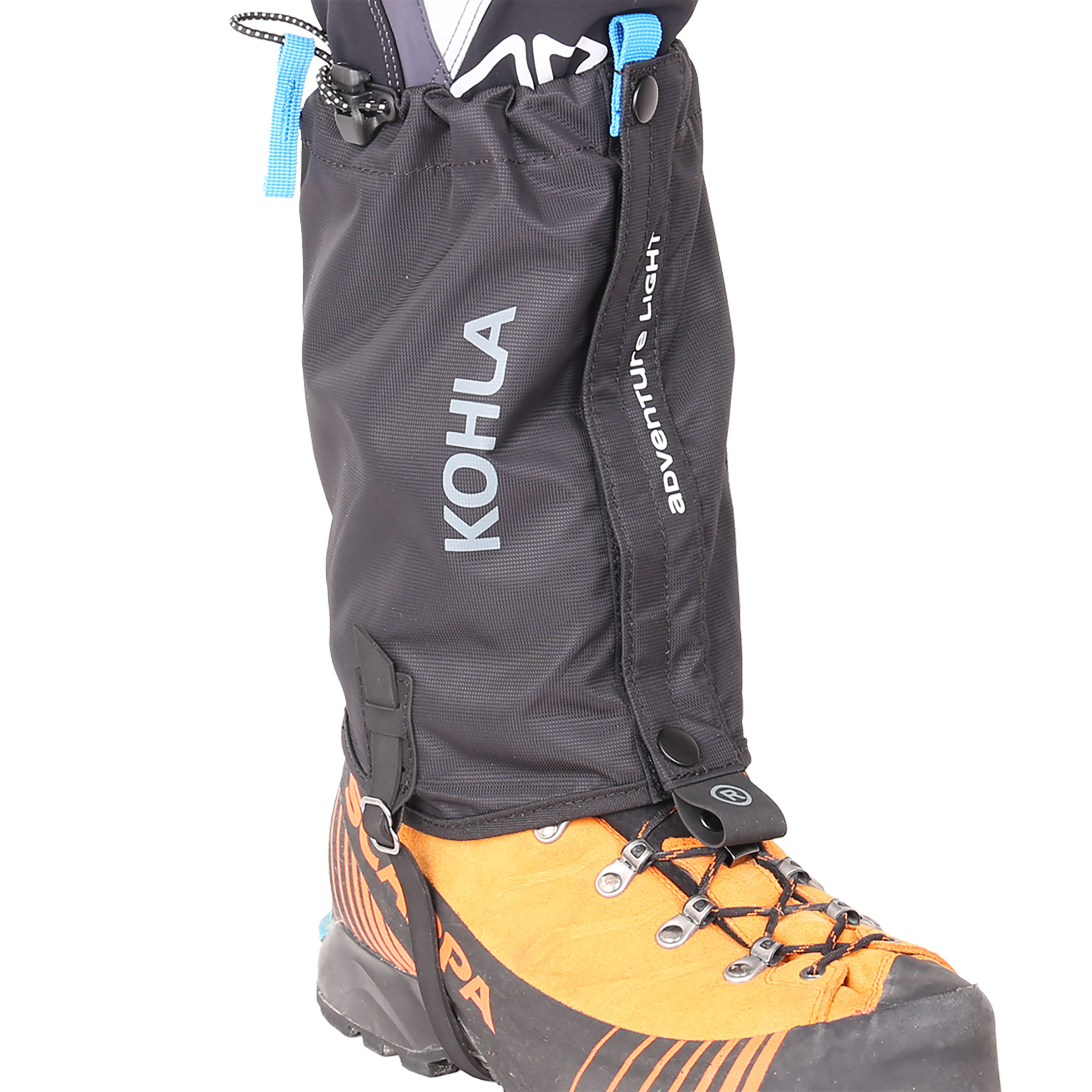 Kohla Adventure Light Gamaschen Gamaschen grau Größe 240mm Trekking Wasserabweisend