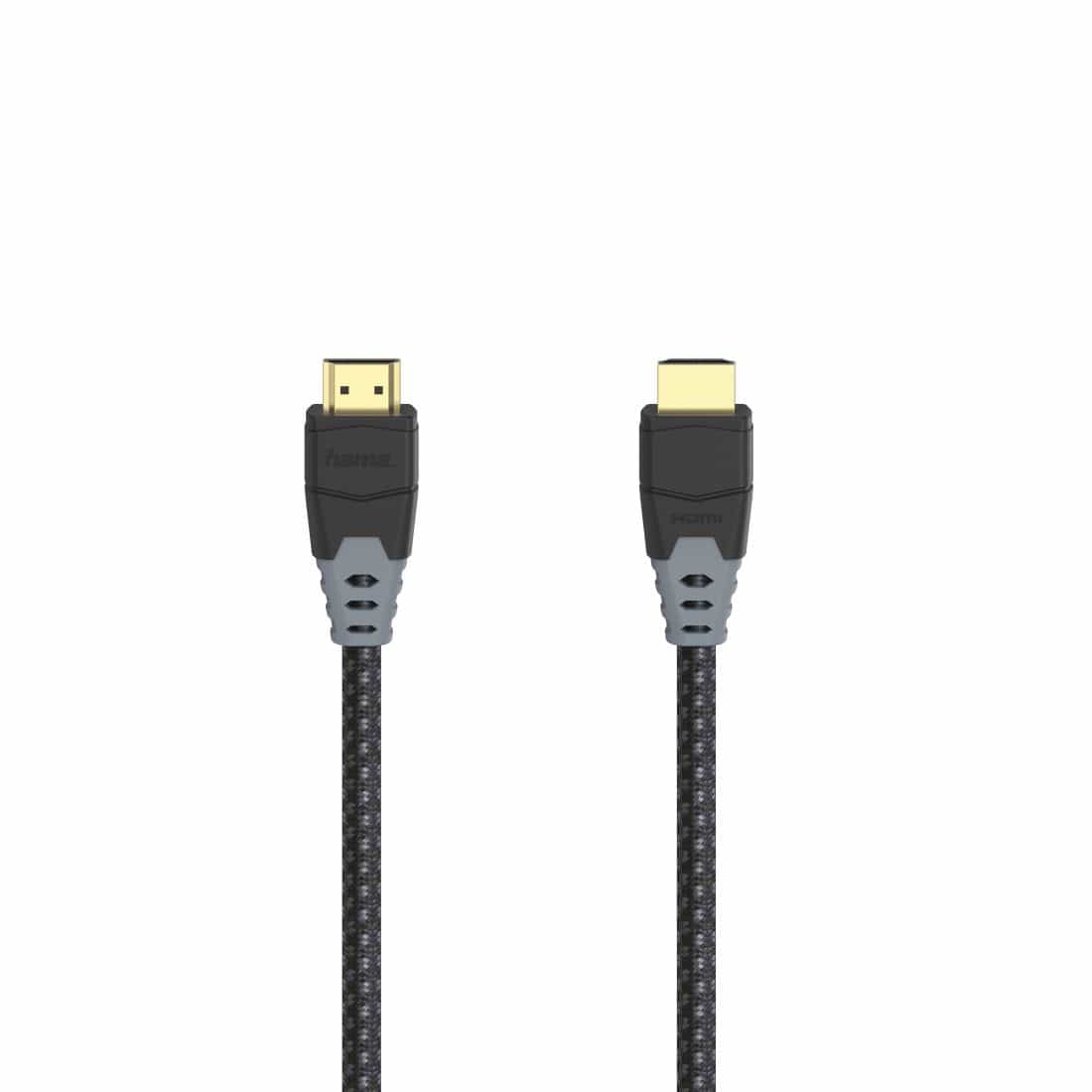 Hama 48 Gbit/s Stecker Gerade HDMI auf HDMI Typ A (Standard) 1,5 m 205445 (Schwarz) 00205445