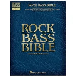 Rock Bass Bible, Fachbücher von Hal Leonard Publishing Corporation