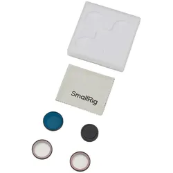 SmallRig 5789 1/2 Black Diffusion & 1/4 Black Diffusion & ND8-CPL Polarizing Filter Kit for DJI Osmo Nano, Action Cam Zubehör, Schwarz