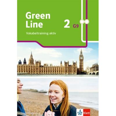 Green Line 2 G9. Vokabeltraining aktiv. Arbeitsheft mit Lösungen Klasse 6, Taschenbuch von , Klett Schulbuchverlag