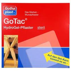Gotac HydroGel-Pflaster L 10x10 cm steril