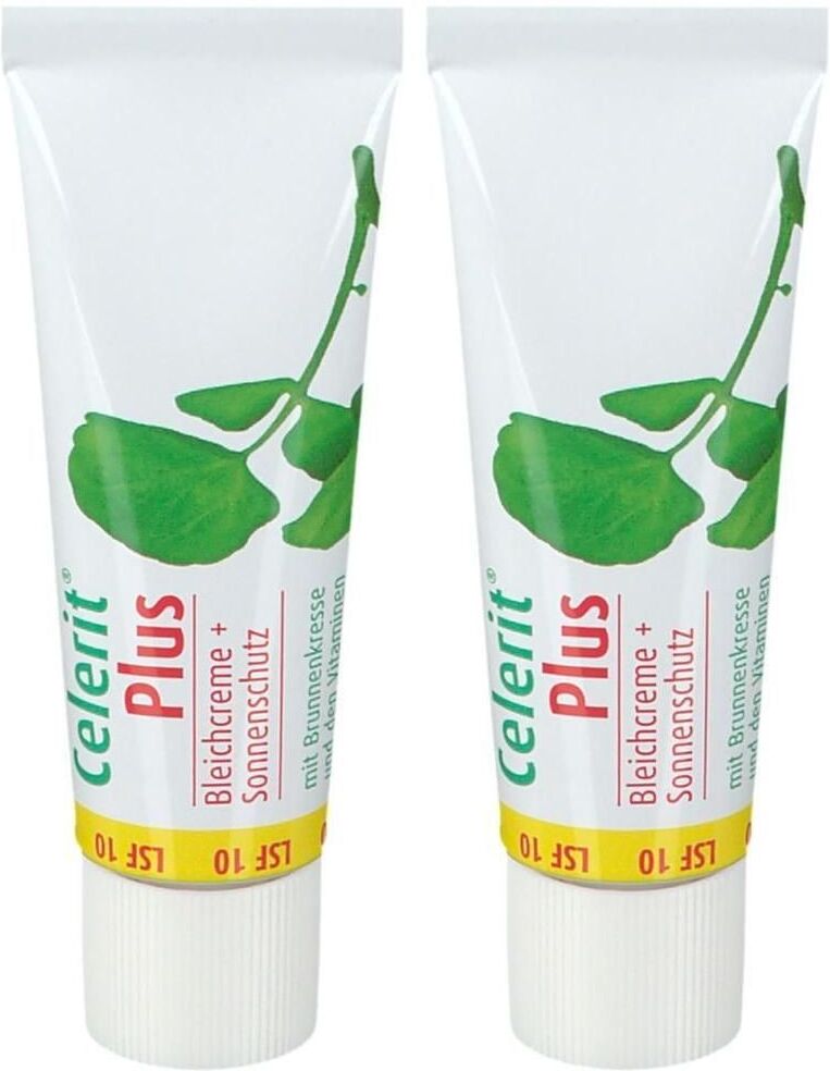 Celerit Plus Lichtschutzfaktor Bleichcreme 2x 2x25 ml Creme
