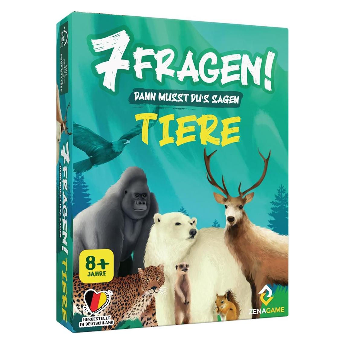 Zenagame 7 Fragen! Tiere (Deutsch, 2 - 6 Spieler) (3163762)