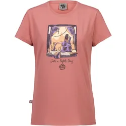 E9 SUNSET Klettershirt Damen | Gr. XS | rosa - rosa
