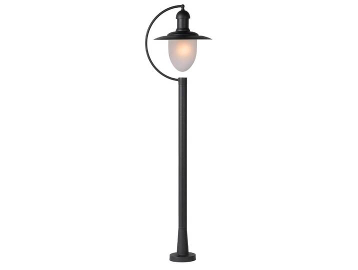 Lucide Wegeleuchte Klassische Laterne Schwarz Metall 110 cm IP44 Modell 11873/01/30