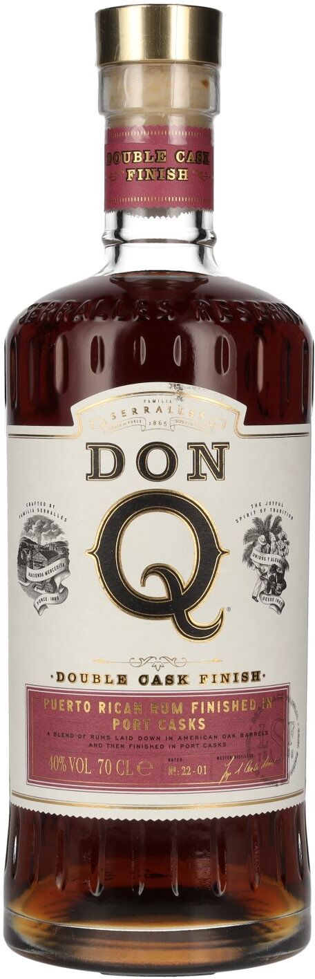 Don Q Rum Don Q Double Cask PORT CASK FINISH Rum 40% Vol. 0,7l