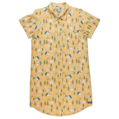 KAVU - Women's Girl Party Dress - Kleid Gr XS beige