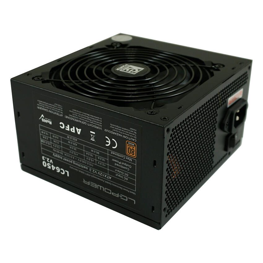 LC-Power LC Power Netzteil LC6450 V2.3 450 W 80 Plus Bronze