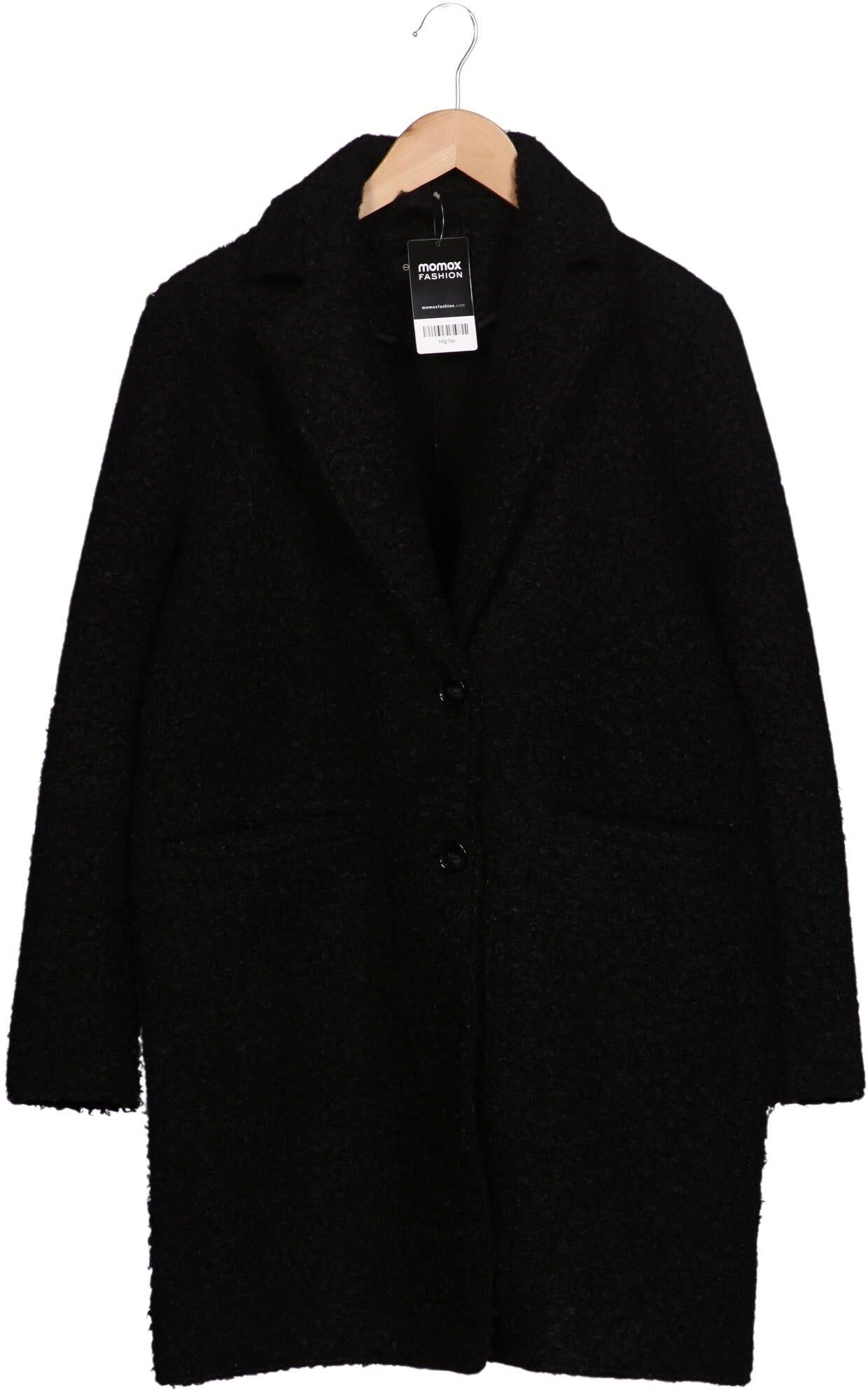 even odd Damen Mantel, Schwarz, Gr. M, Synthetik - Second Hand