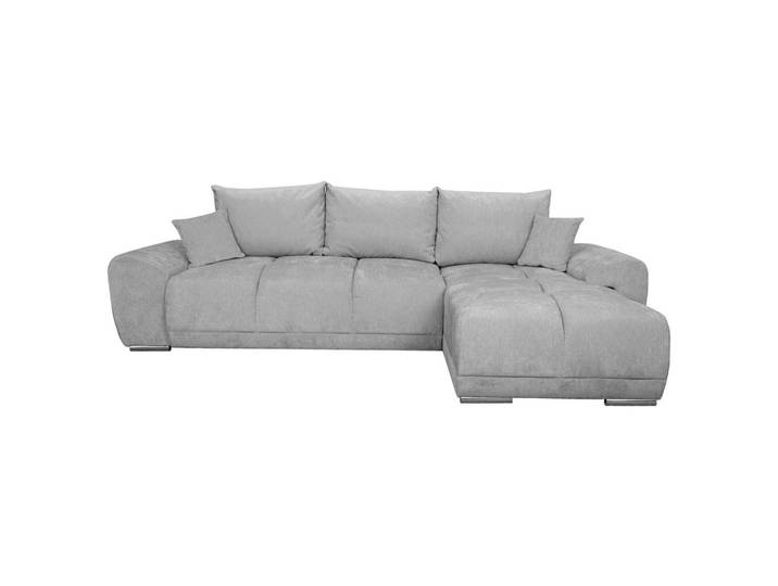 ECKSCHLAFSOFA Ramon, Hellgrau S: 296x182 cm