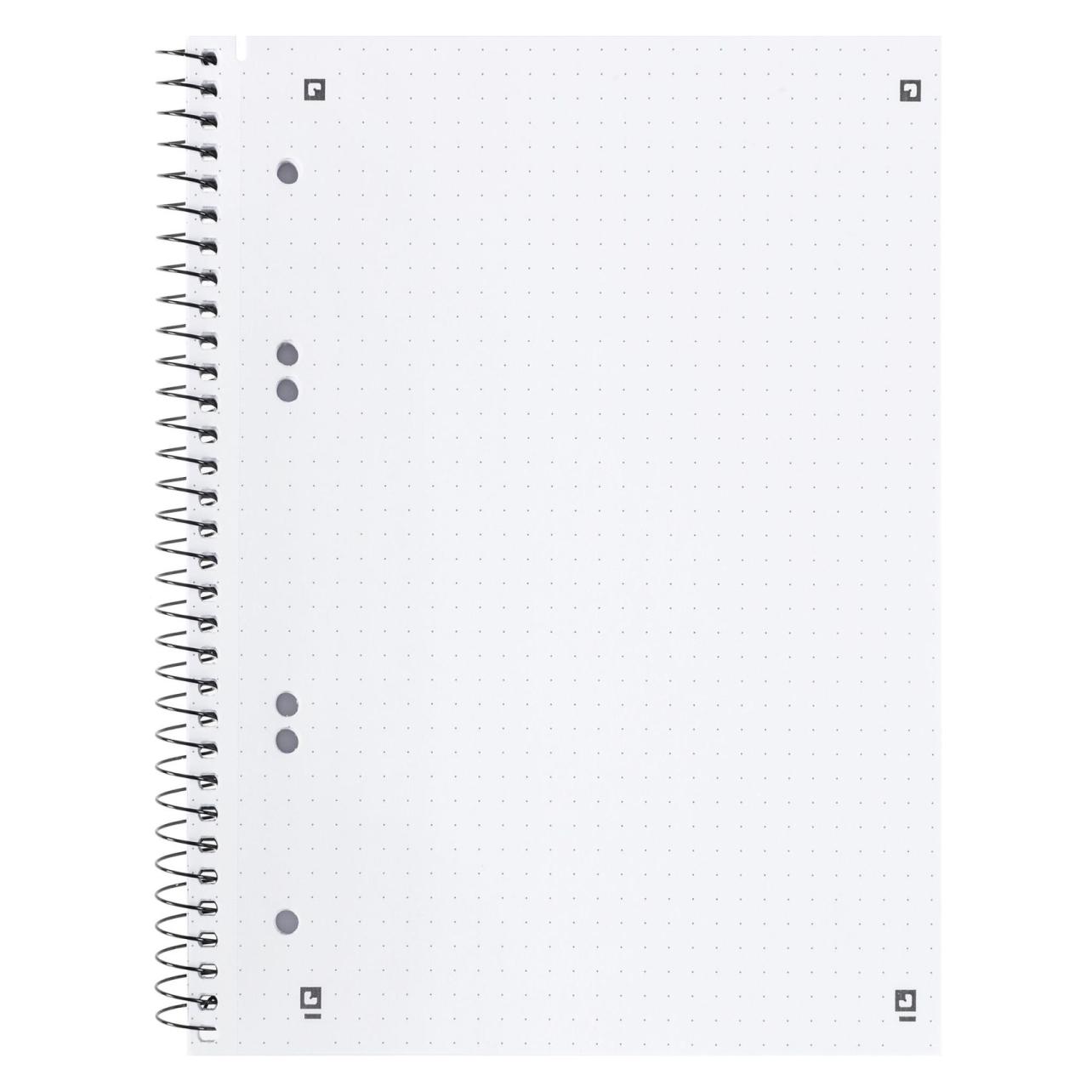 Oxford Collegeblock, DIN A5+, gepunktet, 80 Blatt, trkis (A5+, Gepunktet, Weicher Einband) (400132392)