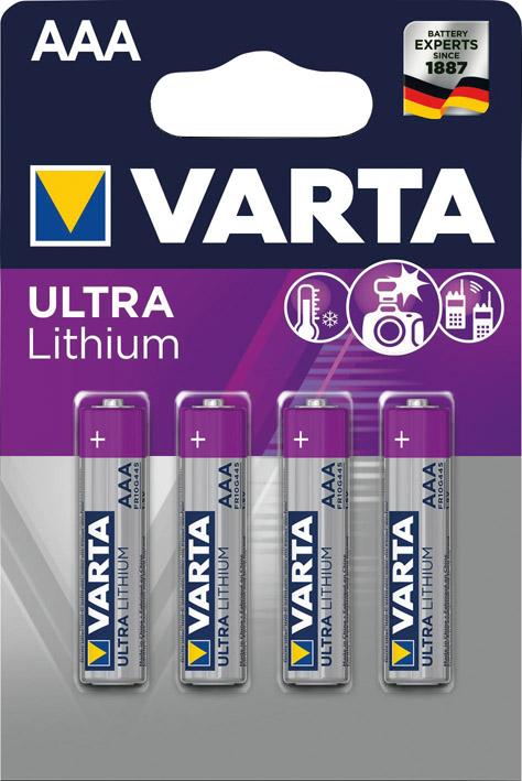 VARTA Batterie Ultra Lithium