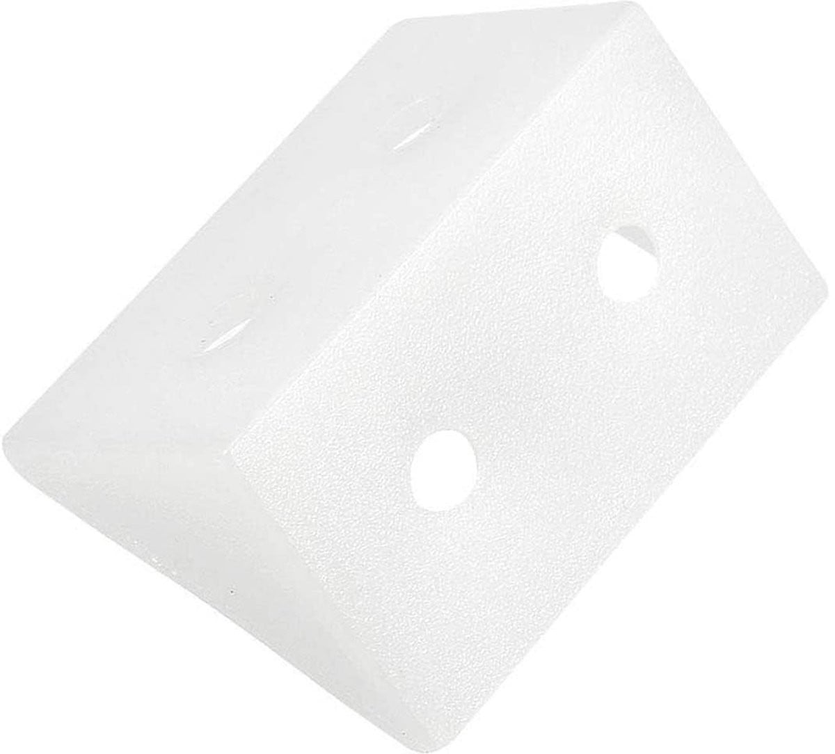 Dailygoods Hoekbeugels 100 stuks - Kunststof - 90 graden - Hoekverbindingen voor meubels