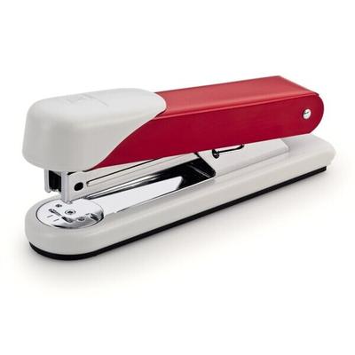 NOVUS Heftgerät Stabil, rot, Heftleistung: 30 Blatt, Ladekapazität: 100 x 24/6 SUPER / 150 x 26/6 SUPER, Einlegetiefe: 65 mm, Oberlademechanik