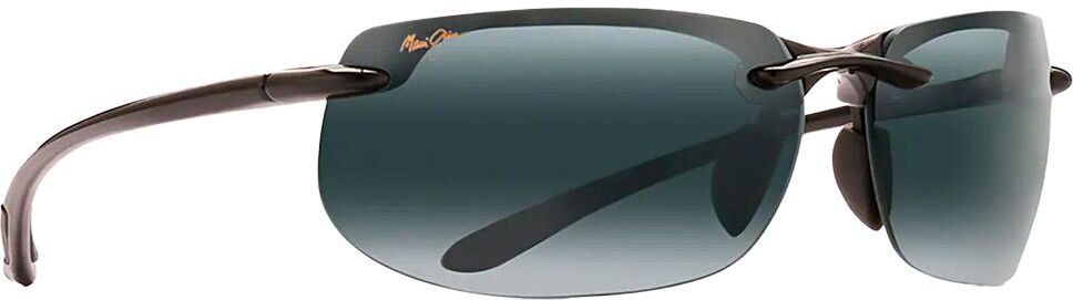 Maui Jim  - Banyans Asian Fit Noir Brillant Neutral Grey MauiBrilliant - Lunettes de soleil