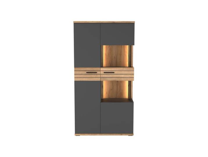set one by Musterring Quincy Vitrine Type 03 mit 2 Türen – in