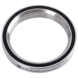 Union Kugellager Steuerkopf 30,15x39,0x6,5 silber, schwarz
