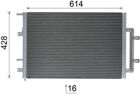 Mahle Kühler, Motorkühlung Behr Hella Service *** Premium Line Cr868000p Für Vw