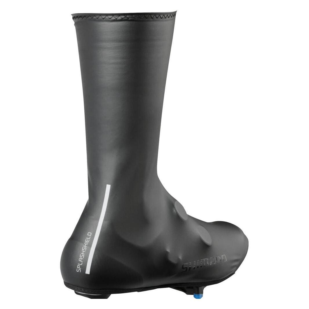 Shimano Dual Fit Rain Shoe Cover, Black, XXXL (SHOE SIZE 50-52) (50, 51, 52) (66448310)