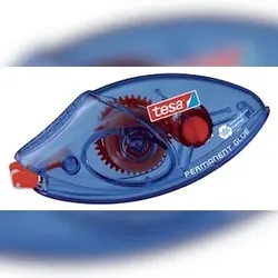 Tesa Kleberoller permanent ecoLogo®, Einwegroller, 8,5 m x 8,4 mm