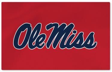 NCAA Logo Washable Rug
