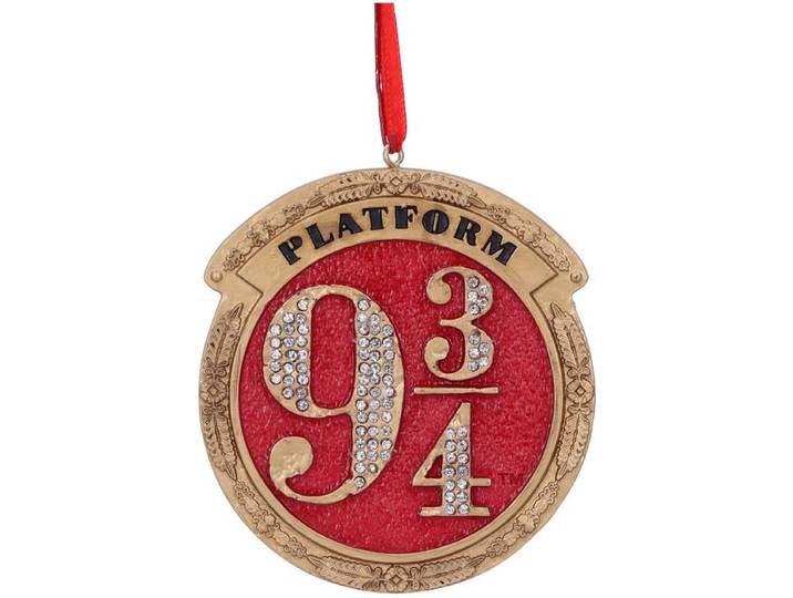 Nemesis Now - Harry Potter Kerstbal - Platform 9 3/4 Hanging Ornament
