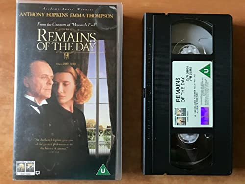 James Ivory - Remains Of The Day [VHS] [UK Import] - Preis vom 16.10.2026 11:41:07 h