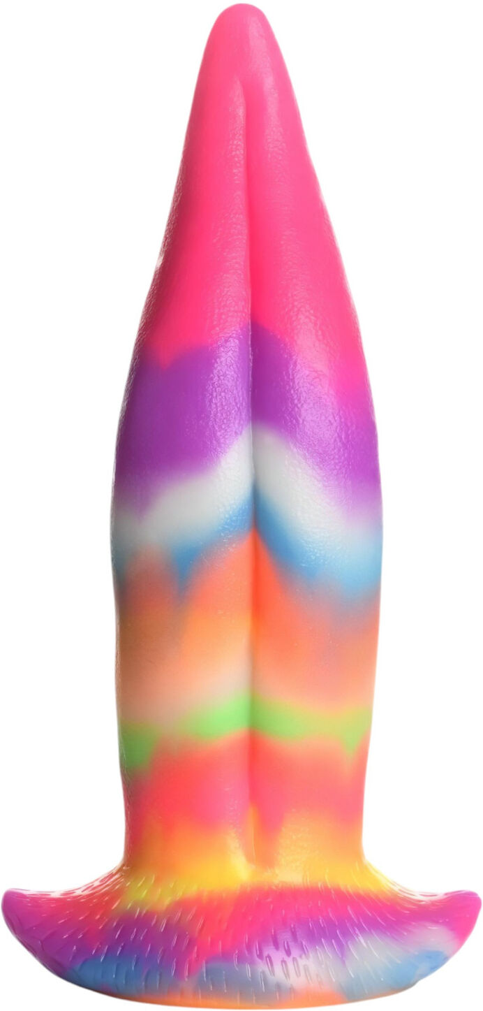 Creature Cocks Tongue - Glow-in-the-Dark Silicone Dildo - 21cm