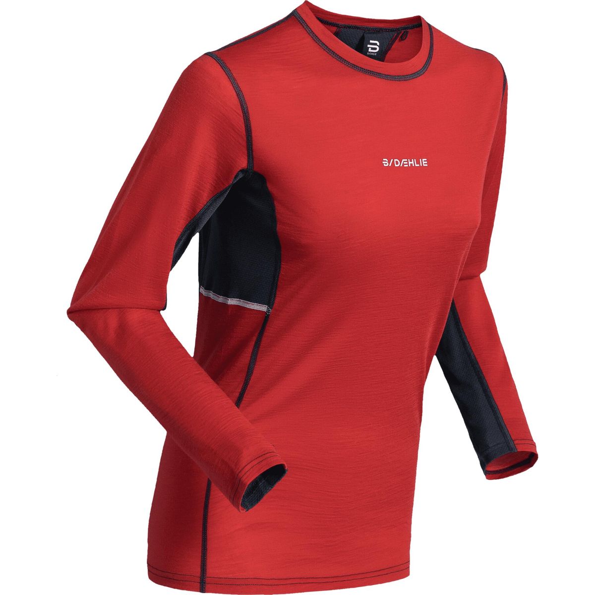 Daehlie Performance Wool Long Sleeve Wmn crimson (35350) M 333935-35350-M