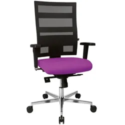 Topstar Bürostuhl »Sitness X-Pander Plus« mit Armlehnen violett