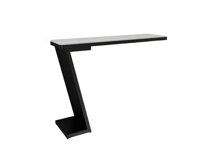 wD7rE5bm6z Bartisch Rechteckiger Stehtisch for Enge Räume mit stabilem Metallrahmen(100 * 40 * 105cm)