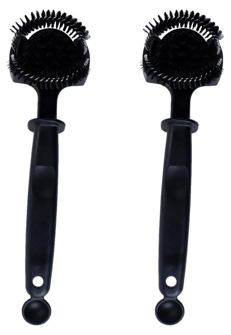 Dripio Reinigingsborstel voor koffiemachines, 51 mm, zwart, afneembaar