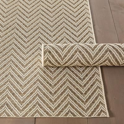 "Suzanne Kasler Classic Herringbone Indoor/Outdoor Rug - 7'10"" x 10 ' - Ballard Designs"