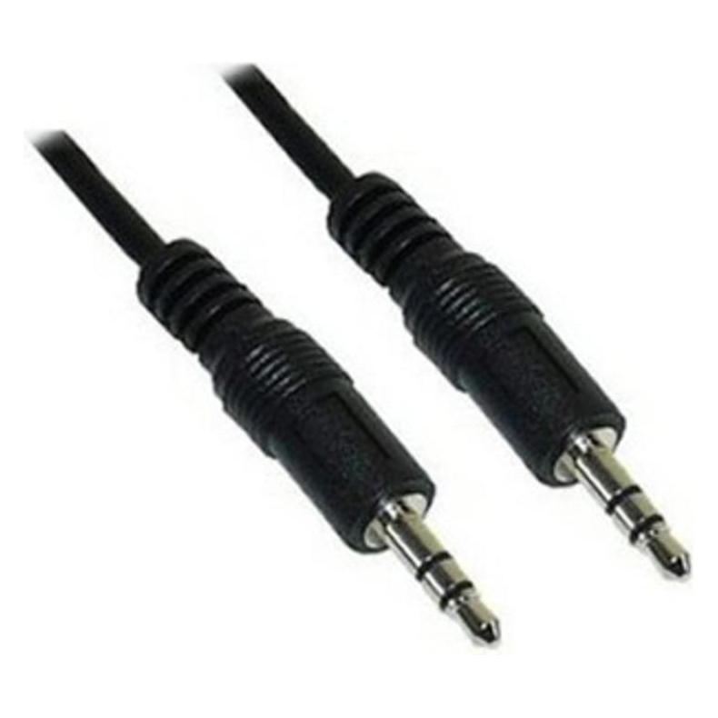 Goobay Audio Verbindungskabel AUX, 3,5 mm stereo 3-pol., slim, CU (1.50 m, AUX Kabel) (69106)