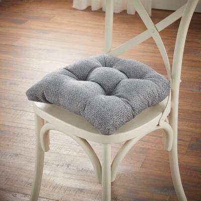 "15"" Tyson Gripper Chair Pad by BrylaneHome in Blue"