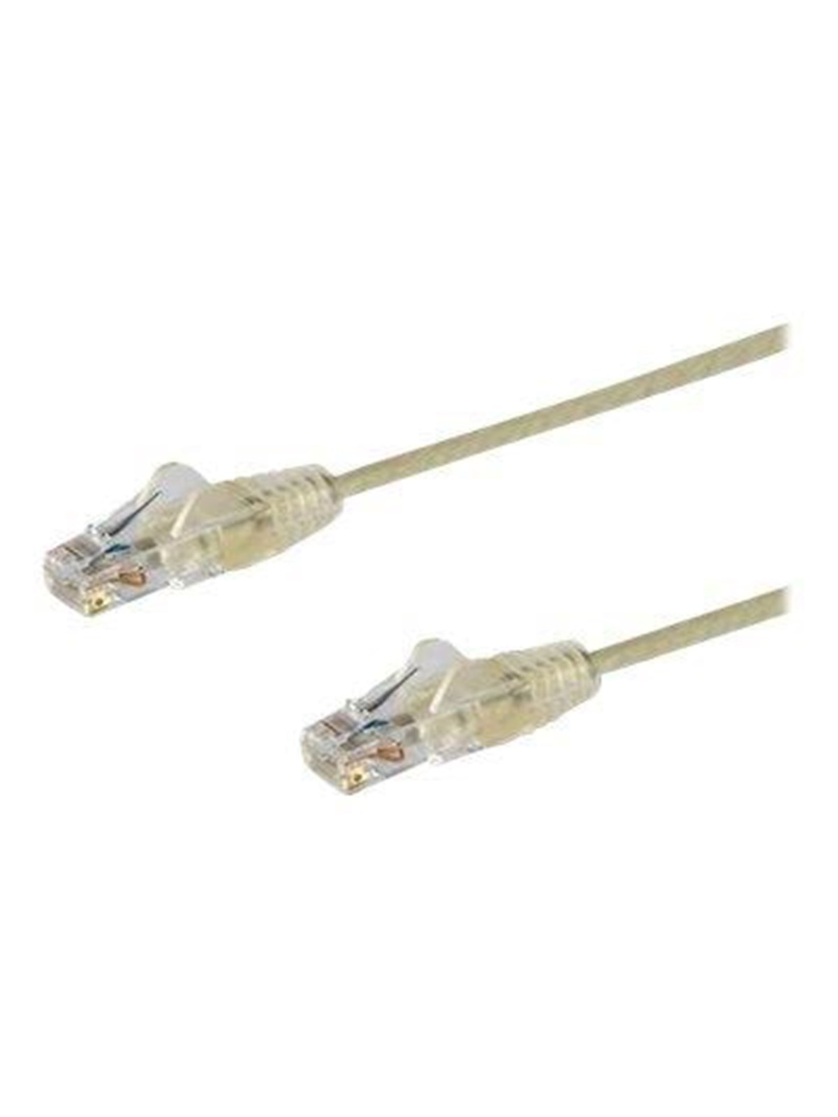 StarTech.com 1m CAT6 Cable - Grey Slim CAT6 Patch Cord - Snagless - LSZH - patch cable - 1 m - grey - Grau - 1m
