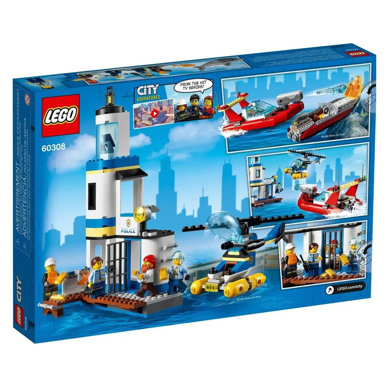LEGO Polizei und Feuerwehr im Küsteneinsatz (60308, LEGO Seltene Sets) (60308)