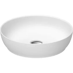Duravit Sivida Aufsatzbecken rund, 400x400mm, ohne Hahnloch, ohne Überlauf, 2660003200, Farbe: Innenfarbe Weiß Seidenmatt, Außenfarbe Weiß Seidenmatt